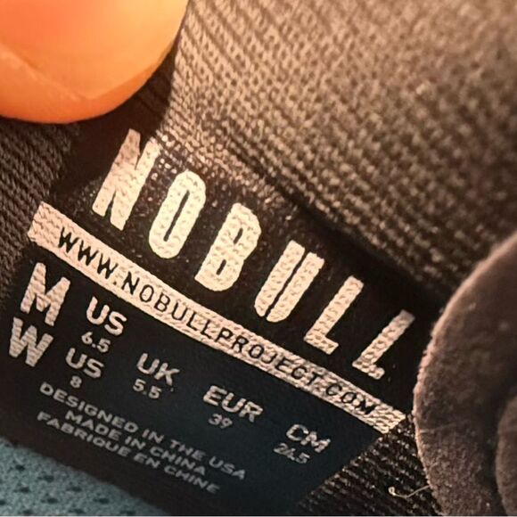 NOBULL Gray and Camo Trainers | 8 - Picture 5 of 7